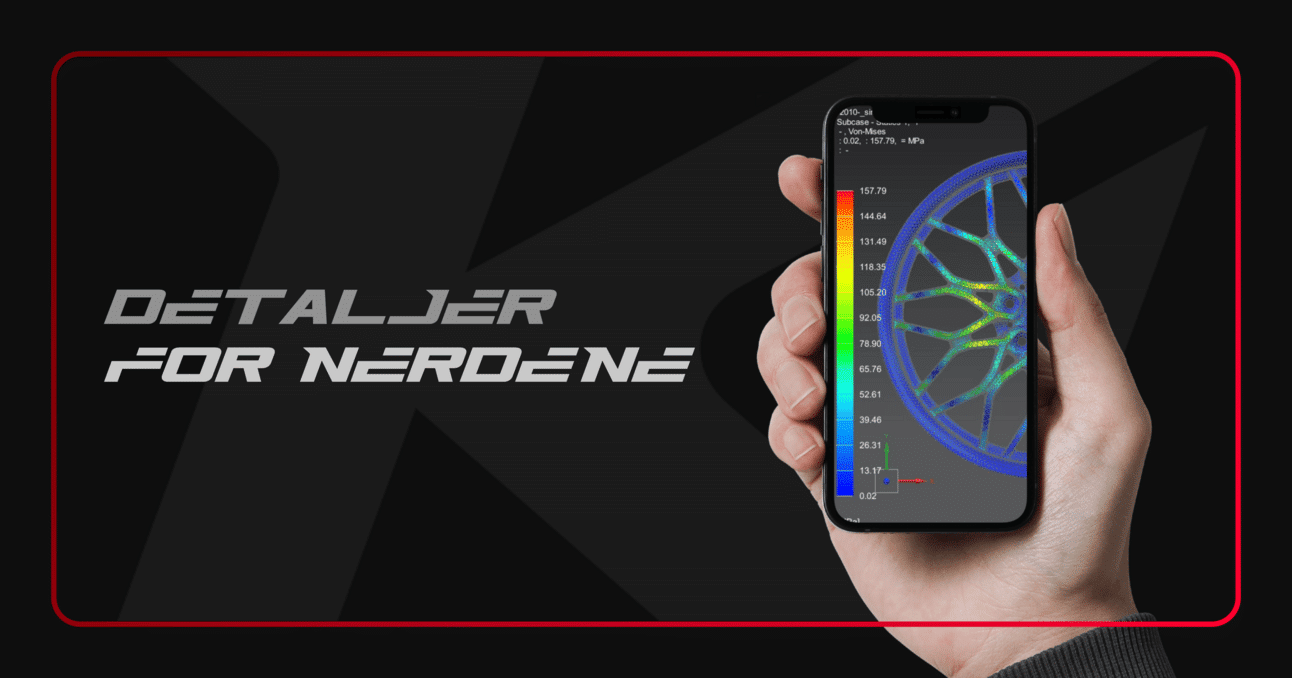 Detaljer for nerdene