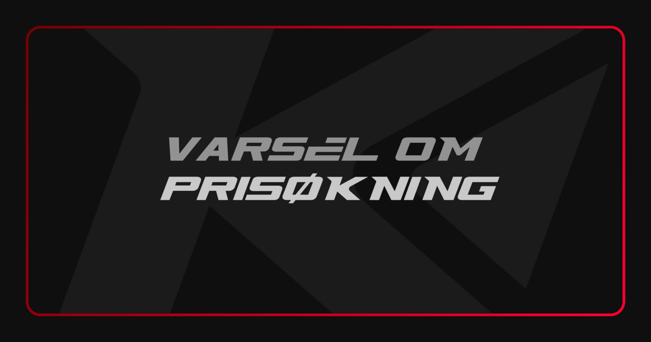 Varsel om prisøkning fra KITE Wheels