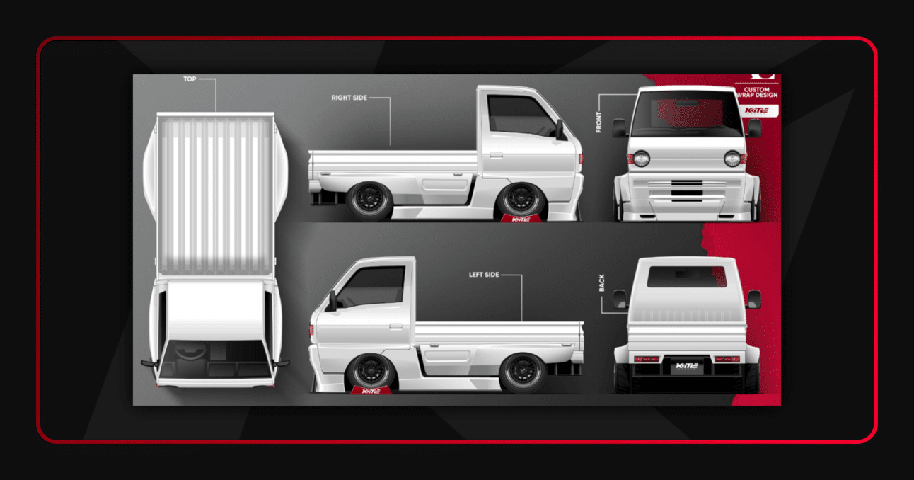 KITE Carry build series | 2 – Livery & design